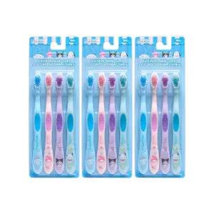 [하프클럽/알티피아]릴팡 산리오 더블 논슬립 컬러 어린이 칫솔 4P x 3개