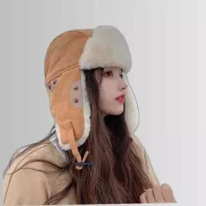 이어플랩 러시안 봄버 방한모자 BEIGE