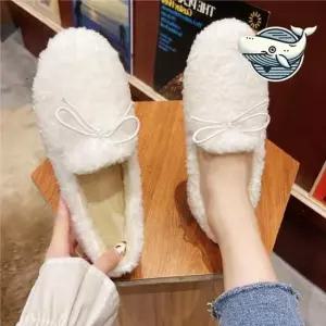 따뜻한 겨울 터프털 캐주얼 로퍼 양털 안락 털모카신 양털로퍼 방한로퍼 캐주얼화 털신발