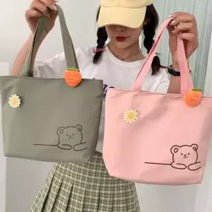 유행 여성 10대 에코백 패션 손가방 데일리 패션 가방
