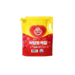 [오뚜기] 식당용 케찹(스파우트팩) 3.3kg[35952626]