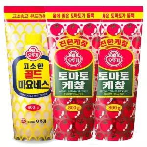 [오뚜기] 케찹 800g x 2개 + 마요네즈 800g[35952690]