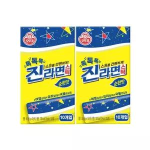 [오뚜기] 톡톡톡 진라면 스틱 순한맛 5g 20개입[35952697]