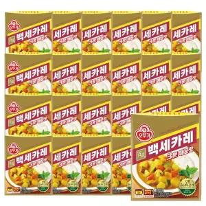 [오뚜기] 3분 백세카레 매운맛 200g 24개[35952744]