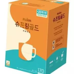 동서 맥심 슈프림골드 커피믹스 170T(150T+20T)