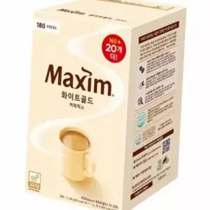 (무배) 맥심 화이트골드 커피믹스 180스틱