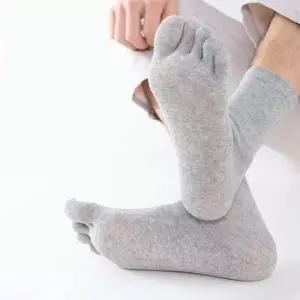남자 발가락 중목양말 LM0182 정장양말 무지 양말 정