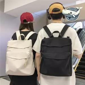 캐주얼 남여 백팩 스퀘어 디자인 데일리 숄더백 여성백팩 여성가죽백팩 여성캐주얼백팩