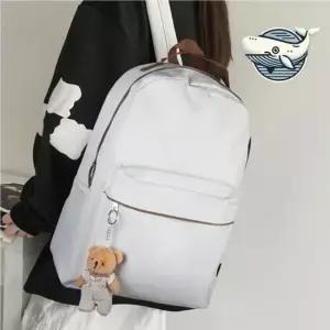 여성 무지 스타일 캐주얼백팩 학생용 곰돌이 여성백팩 여성가죽백팩 여성캐주얼백팩