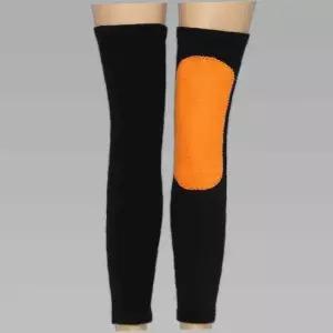블랙 보온무릎보호대 온열보호대 무릎타월보호대