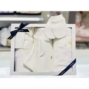 [압소바](광주신세계)[압소바 26년F/W 임신출산선물]라포닝코튼모달배냇슈트+스와들+속싸개+손싸개(A1C1...