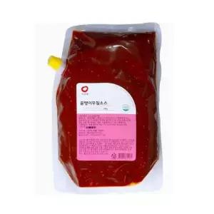 소스공방 골뱅이무침소스 2kgx6개 업소용 대용량