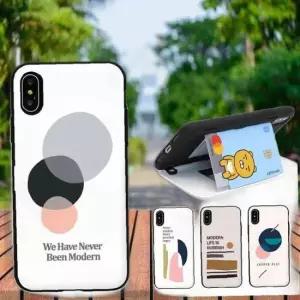 Tcz C심플아트 아이폰X 카드 케이스 iPhoneX 옵션 1