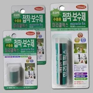 고형접착제 미라클픽스 초강력 수중 방수용 조각접착