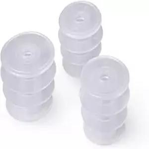 경구용 주사기 어댑터 플러그 12온스 및 16온스 타원형 28mm 50캔(1팩)과 호환 가능