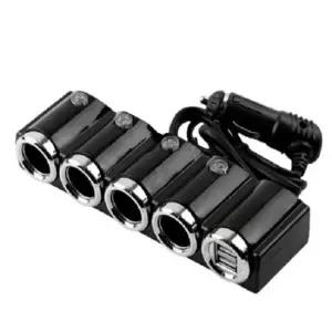 차량용 시가잭 소켓 4구 USB 2P 시거잭 충전기