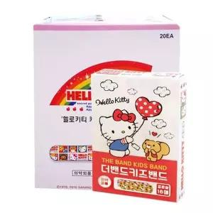 표준형 캐릭터밴드 키즈밴드 반창고 헬로키티 단품 밴드