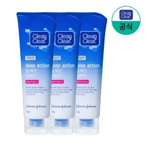 [클린앤클리어/공식] 딥 액션 폼클렌저 120g x3 외 BEST 모음전(클렌징폼,토너,필름 외)
