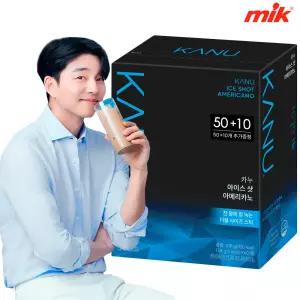 맥심 카누 아이스샷 아메리카노 50T+10T [디카페인/다크/마일드/아메리카노/라떼/커피믹스/모카골드/화이트골드/핫초코/차류]