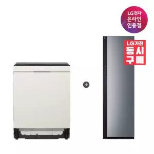 LG 디오스 오브제컬렉션 식기세척기 + LG 스타일러 (DUE6BGL1E + SC5GMR52S)