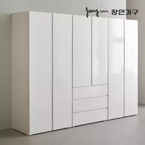장인가구 블랑쉬 2400 옷장 장롱 시스템옷장
