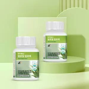 쾌변봤다 알로밀 알로에 120정x2병 배변원활 면역력증진
