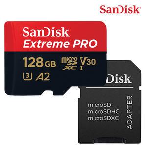 DJI 에어2S 미니2 외장메모리 MICROSD EXTREME PRO 128GB