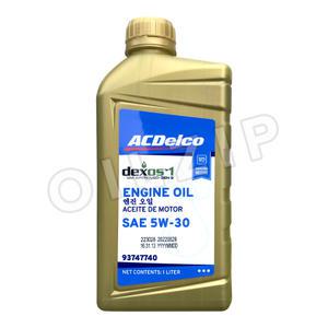 GM순정 ACDelco 덱소스1 Gen3 5w30 1리터 완전 합성엔진오일