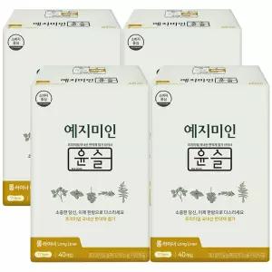 예지미인 윤슬 팬티라이너 롱 40개 4팩 (160개)