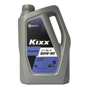 KIXX Geartec GL-4 80W-90 4L 킥스 수동미션오일