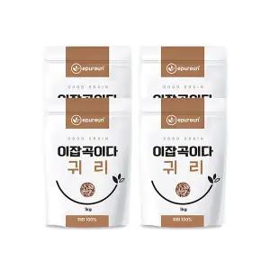 25년 국산 햇 강진 쌀귀리 1kg x 4봉