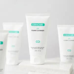 세라케어 클레이 폼클렌저 120ml 지루카페 개발 좁쌀 여드름 기능성 폼클렌징 지성 추천 피지 세안제 속건조 속당김 복합성 지복합 수부지 피부 약산성 무향 민감성