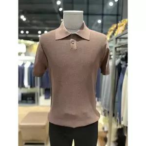 [킨록바이킨록앤더슨](신세계 사우스시티)S/S  쿨소재 브라운 카라니트
