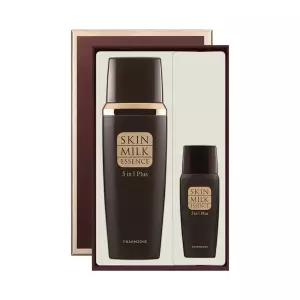 참존 스킨 밀크 에센스 5 in 1 플러스 세트 (150ml+35ml) 사계절 올인원 스킨케어 수분 보습