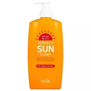 [터치미] 퍼펙트 자외선 차단 초대용량 선크림 500ml  SPF50+PA++++/ 3중 기능성 골프장
