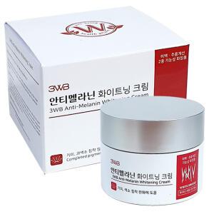 안티멜라닌 화이트닝 크림 50mlX3개 기미 과색소 침착에 도움