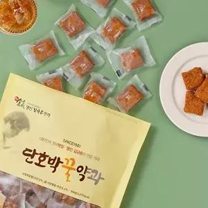 [김규흔 한과][T] 단호박 꿀약과 (파우치형) 500g