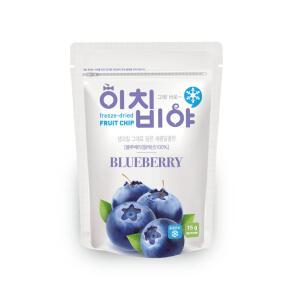 이치비야 프리미엄 동결건조 과일칩 블루베리 15g