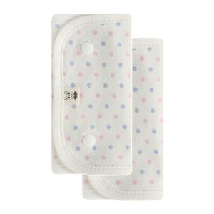 바니블라썸 핑크소라도트 아기띠 침받이, 2P 1set 2개 (총 4P)