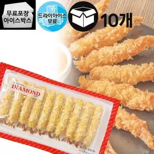제이케이푸드 다이아몬드 빵가루새우 300g (30gX10개) X 10개묶음 3kg 벌크 새우튀김