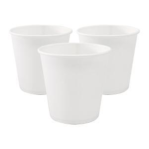 튼튼하고 두꺼운 고급형 무지 종이컵 6.5온스(185ml) 1000매 1박스 천연펄프(종이원지) 국산