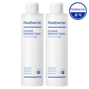 [공식] 리얼베리어 익스트림 에센스 토너 라이트 200ml x2개 (+익스트림 크림20ml)