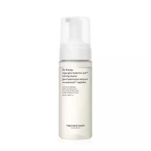 더페이스샵 더테라피 비건 글로우 히알루론산 버블 폼 클렌저 150ml