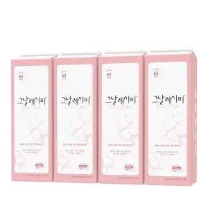 [핫트랙스]디레시피 그날레시피 팬티라이너 롱 63매 x 4팩