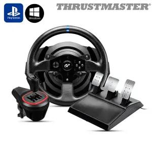 [트러스트마스터] T300RS GT 레이싱휠, TH8S 쉬프터 패키지(PS5,PS4,PC용) SSG
