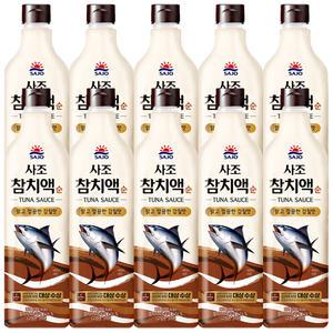 사조 참치액 순 900g x 10개 / 조미료 양념 액젓