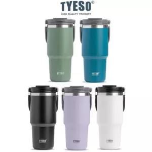 TYESO 타이소 진공 단열 스테인레스 핸들 텀블러 750ml
