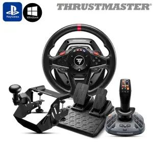 [트러스트마스터] T128 레이싱휠 + SIMTASK FARM STICK + STEERING KIT 패키지 [PS/PC] SSG