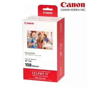 캐논 셀피 RP-108 포토프린터 용지 CP1500 CP1300 CP1200 인화지