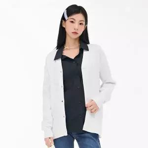 [하프클럽/체이스컬트]W 브이넥 롱 가디건